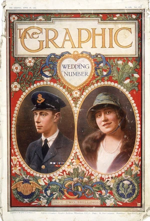 The Graphic (London) :The Graphic wedding number. No 2787, Vol, CVII, April 28, 1923. [Cover].