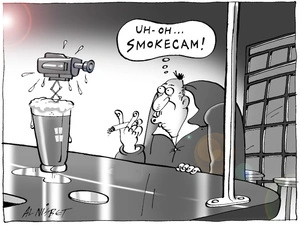 "Uh-oh... Smokecam!" 11 December, 2004