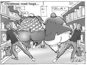 Christmas road hogs... 14 December, 2004