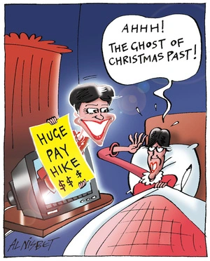 HUGE PAY HIKE$$$. "Ahhh! The Ghost of Christmas Past!" 18 December, 2004