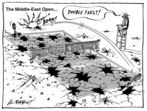 Nisbet, Al, 1958- :The Middle-East Open. Christchurch Press, 16 June 2003.