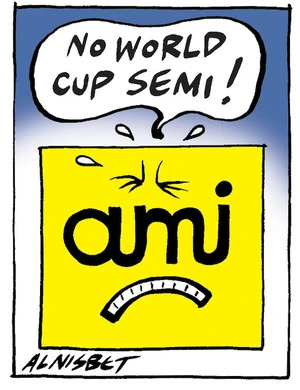 AMI. "No World Cup semi!" 26 August, 2007