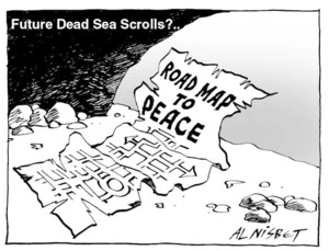 Nisbet, Al, 1958- :Future Dead Sea Scrolls?.. Christchurch Press, [ca 14 August, 2003].