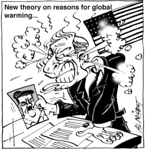Nisbet, Al, 1958- :New theory on reasons for global warming... Christchurch Press, 29 January 2003.