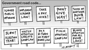 Government road code... 11 August, 2005