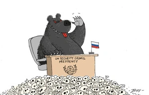 Russia President of United Nations Security Council