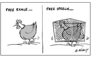 'Free range...free speech...' February, 2006