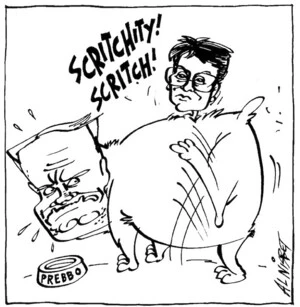 Nisbet, Al, 1958- :Scritchity! Scritch! Christchurch Press, 28 January, 2003.