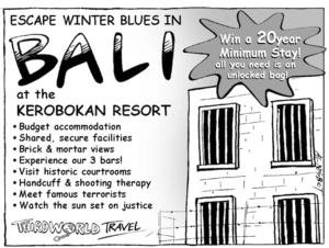 Escape winter blues in BALI at the KEROBOKAN RESORT. 31 May, 2005