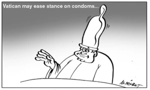 'Vatican may ease stance on condoms...' 26 April, 2006