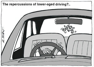 The repercussions of lower-aged driving?.. 19 May, 2004