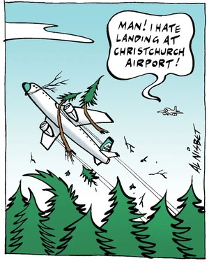 "Man! I hate landing at Christchurch airport!" 25 January, 2008