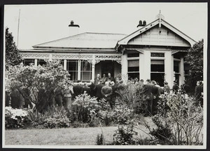 Opening ceremony of home for White Russians refugees, Lower Hutt