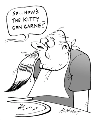 "So... How's the Kitty Con Carne?" 16 June, 2005