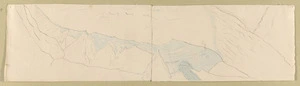 Haast, Johann Franz Julius von, 1822-1887: Great Clyde Glacier real source of Rangitata
