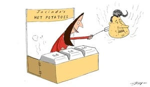 Jacinda's hot potatoes