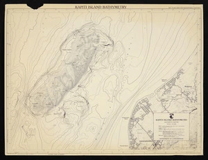 Kapiti Island bathymetry / / drawn by M.L. Moore ; bathymetry: drawn by K. Rolston 1972, and Dr J.G. Gibb 1975.