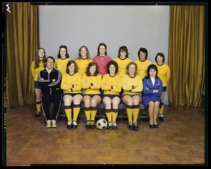 Island Bay Women's Soccer team, 1976