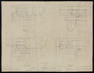 Wormald Brothers (NZ) Ltd :Alexander Turnbull Library. Proposed `Grinnell' automatic sprinkler & fire alarm system. 21.10.[19]55.