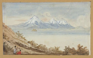 [Weld, Frederick Aloysius] 1823-1891 :Lake Taupo [1854]