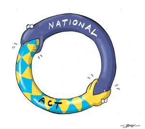 National and Act ouroboros