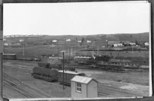 Part two of a six part panorama of railway yards at Whangarei