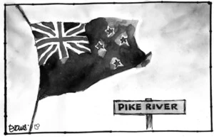 Evans, Malcolm Paul, 1945- : 'Pike River.' 18 November 2011