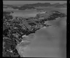 Coastal view featuring Manganese Point and Tamaterau, Whangarei Harbour, Northland Region