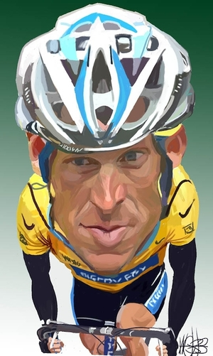 Webb, Murray, 1947- :Lance Armstrong. 9 July 2005