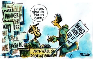 Evans, Malcolm Paul, 1945- : `Eftpos, Visa or credit card?'. 18 November 2011