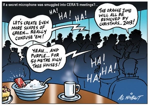 Nisbet, Alistair, 1958- : If a secret microphone was smuggled into CERA's meetings?... 15 November 2011