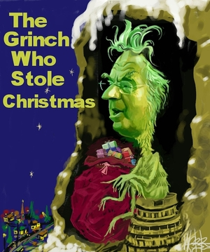 Michael Cullen. The grinch who stole Christmas. 20 December, 2006.