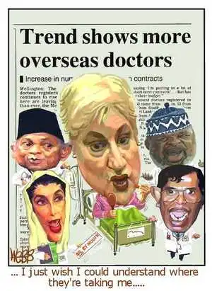 Webb, Murray, 1947- :Trend Shows more overseas doctors. 5 September, 2002.