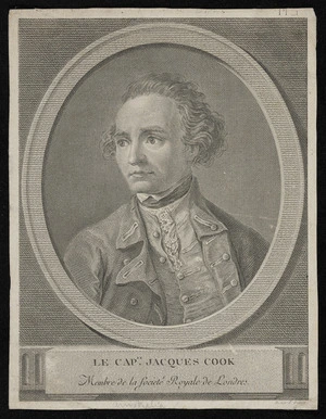 Hodges, William, 1744-1797 :Le Capne. Jacques Cook, membre de la Societe Royale de Londres. Benard direx [18--?