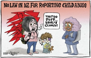 No Law in NZ for Reporting Child Abuse