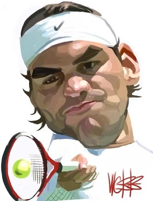 Roger Federer. 27 January, 2006.