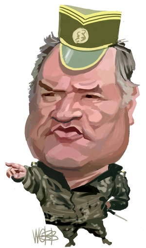 General Ratko Mladic. 24 February, 2006.