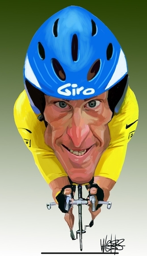 Webb, Murray, 1947- :Lance Armstrong. 23 July 2005