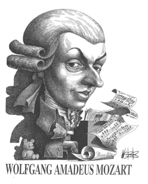 Wolfgang Amadeus Mozart. 26 January, 2006.