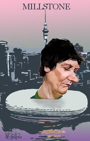 Millstone. [Helen Clark] 10 November, 2006.