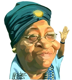 Ellen Johnson-Sirleaf. 1 January, 2006.