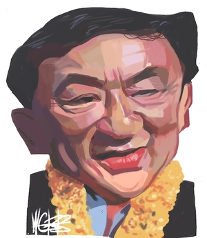 Webb, Murray, 1947- :Thaksin Shinawatra [ca 8 February, 2005]