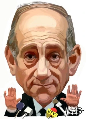 Ehud Olmert. 11 January, 2006.