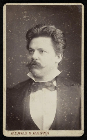 Hemus & Hanna (Auckland) fl 1879-1882 :Portrait of M A Villeval
