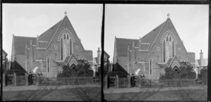 All Saints Anglican Church, Dunedin, Otago Region, including unidentified clergyman