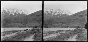 Farmland, Lake Wakatipu, and the Remarkables, Queenstown-Lakes District, Otago Region