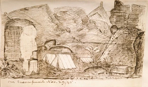 [Taylor, Richard] 1805-1873 :Our encampment, Nov. 29, 1845.