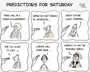 Predictions for Saturday. 15 September, 2005.