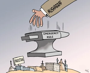 Emergency rule - Pakistan. 5 November, 2007