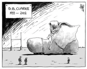 D.B. Clarke 1933-2002. 31 December, 2002.